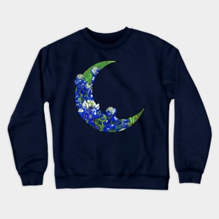 Bluebonnet Moon Crewneck Sweatshirt